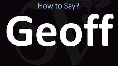 how to say geoff.